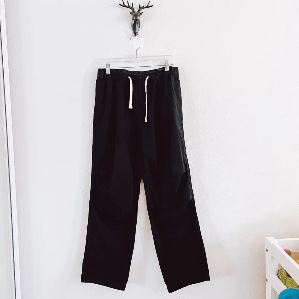 H&M Men's Black Baggy Oversized Joggers Size Small